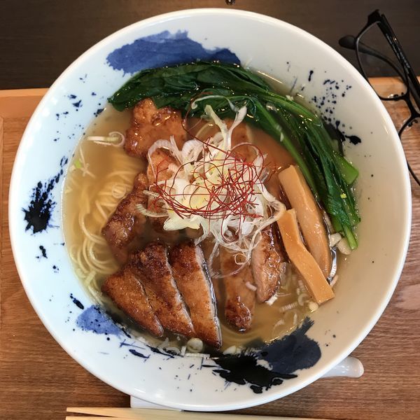 「排骨麺」@豚骨清湯・自家製麺 かつらの写真