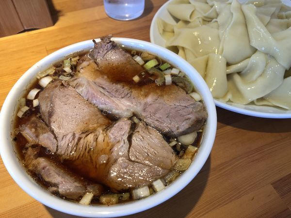 「つけ麺（凄平麺）チャーシュー　￥１１５０」@らぁめん りきどうの写真