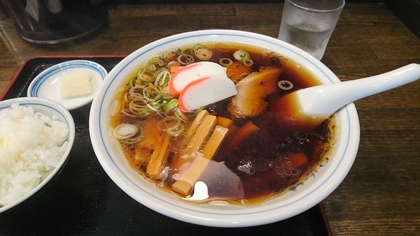 「メンマ麺」@中華そば 大石家 飯田店の写真