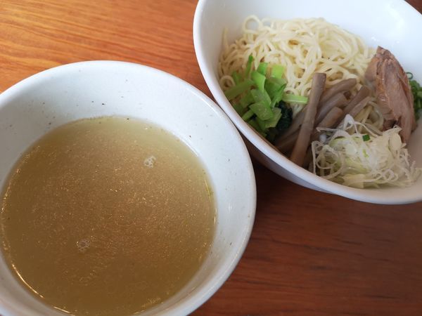 「鶏清湯のつけめん」@なかじゅう亭 高崎上豊岡店の写真