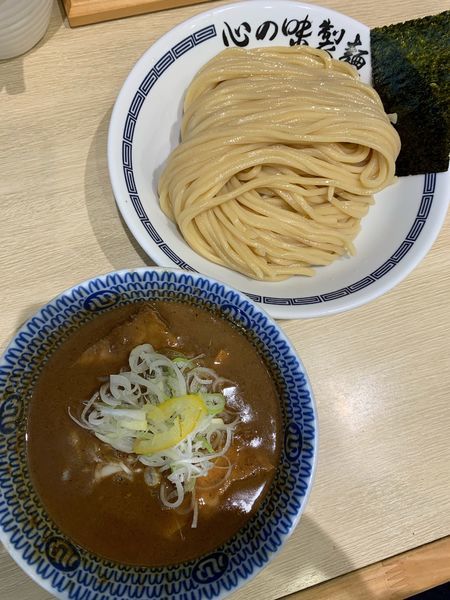 「濃厚つけ麺(中盛)」@心の味製麺 平井店の写真