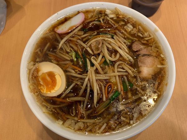 「サンマーメン750円」@YOKOHAMA中華そば かみ山の写真