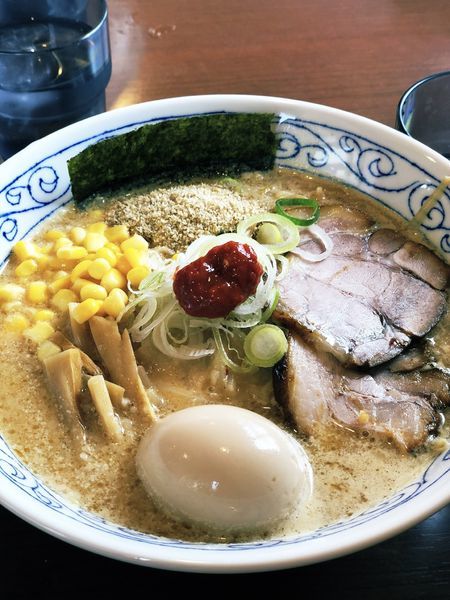 「白味噌」@麺屋 必道の写真