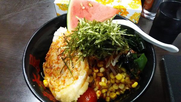 「[限定]冷やし中華　+　チャーシュー」@元祖旨辛系タンメン 荒木屋の写真