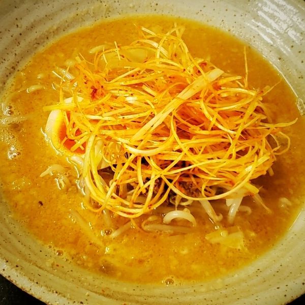 「辛ネギみそラーメン 850円」@麺や なかむらの写真