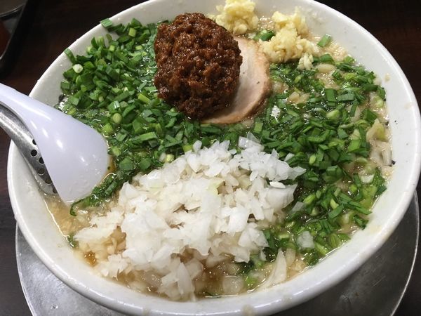 「ニラ肉味噌らーめん」@らーめん潤 蒲田店の写真