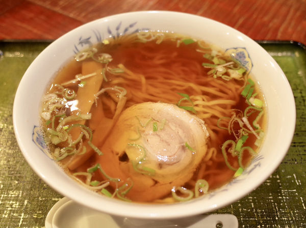 「手打中華…500円‬」@カネシメ柿崎そば店の写真