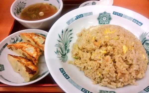 「チャーハン並盛」@日高屋 関内伊勢佐木モール店の写真