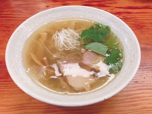 「塩らーめん」@純手打ち 麺と未来の写真