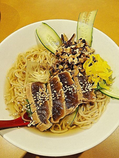 「(限定) 冷やしラーメン「鮪」880円」@つけめんや 泉の写真