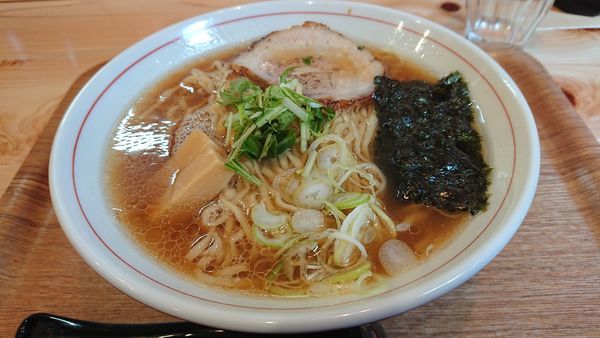 「醤油ラーメン 大盛」@らぁ麺屋まるわの写真