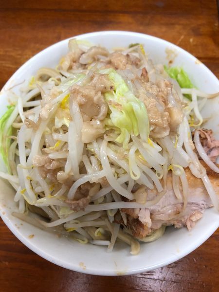 「小ラーメン ヤサイ、アブラ」@蓮爾 新町一丁目店の写真