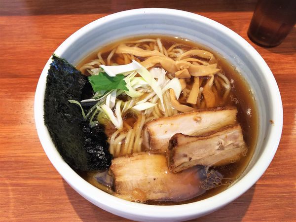 「江戸醤油ら～麺￥750」@麺屋 江武里の写真