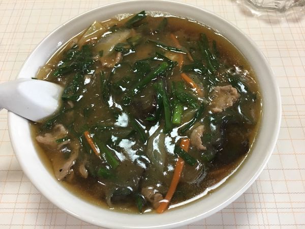 「ニラそば(700¥)」@阿Q 西那須野店の写真