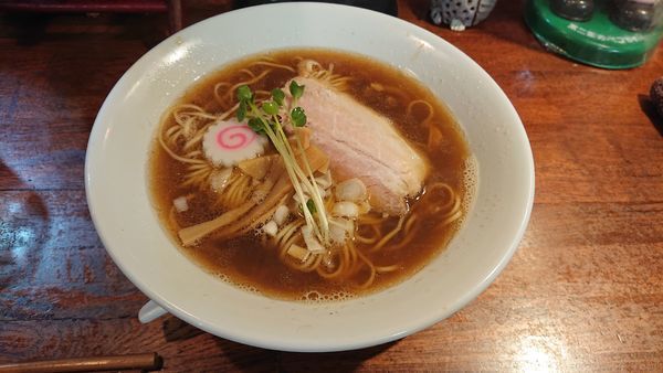 「はまぐり×煮干し中華そば880」@麺酒処 ふくろうの写真