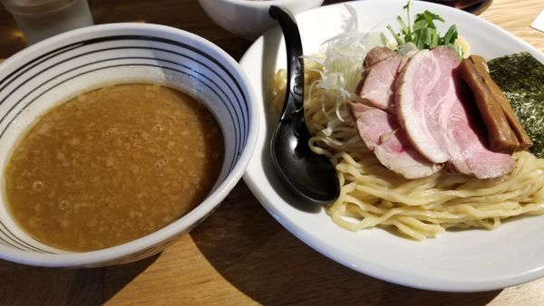 「コク醤油つけ麺」@麺肴 ひづきの写真