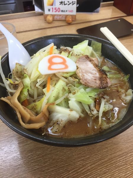「こく旨野菜ラーメン」@8番らーめん 七尾西店の写真