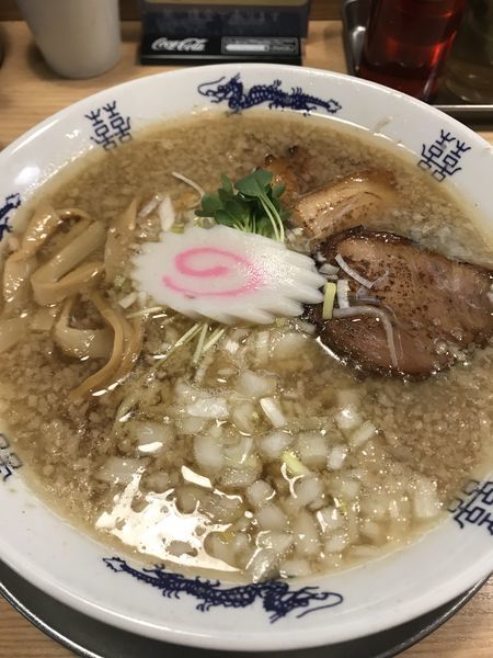 「アブラ煮干そば、大」@煮干そば 流。の写真