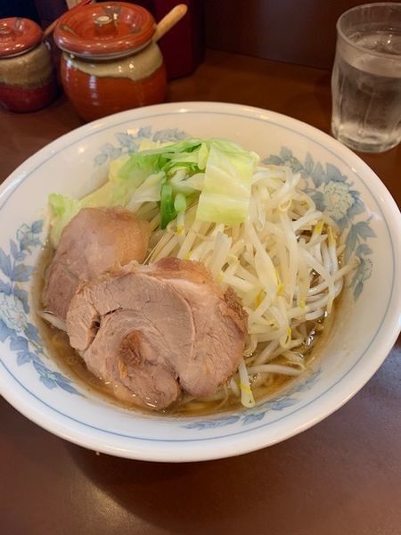 「らーめん 800円（アブラマシ）」@らーめん陸の写真