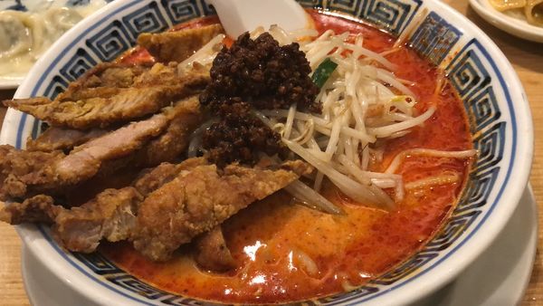 「排骨担々麺」@希須林 赤坂店の写真