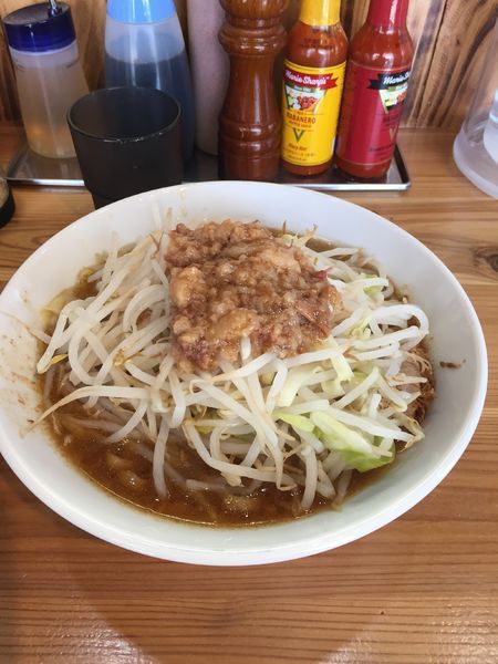 「ミニラーメン 750円」@立川マシマシ 東金市役所ご近所店の写真