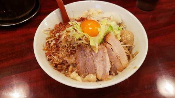 「まぜそば」@ゴリラーメンの写真