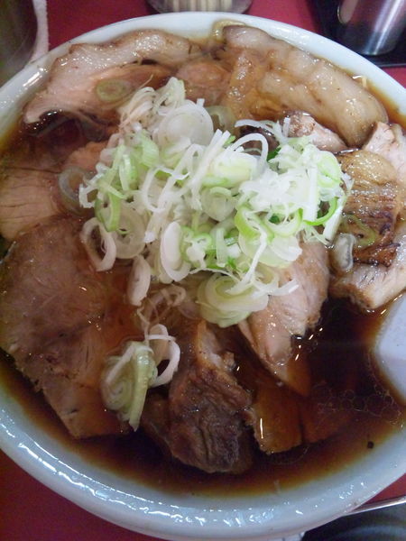 「チャーシュー多い麺正油1,000円」@かし亀の写真