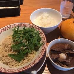 冷やしつけ麺 ライス付き