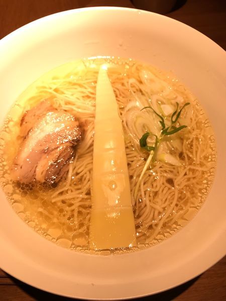 「塩 ＋ トッピングチャーシュー」@楢製麺の写真