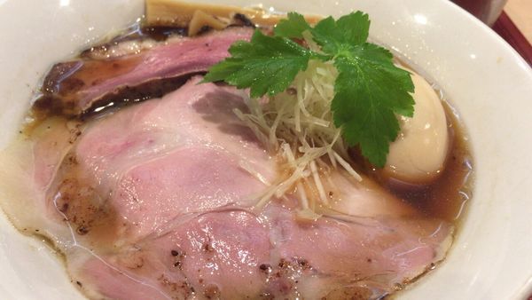 「味玉紀州鴨そば」@燃えよ麺助の写真