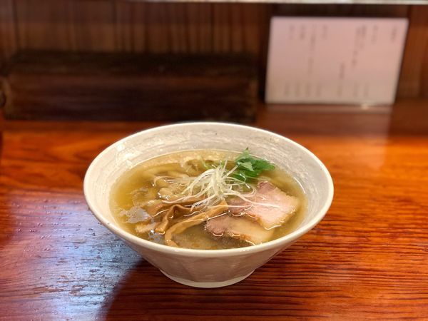 「塩ラーメン」@純手打ち 麺と未来の写真