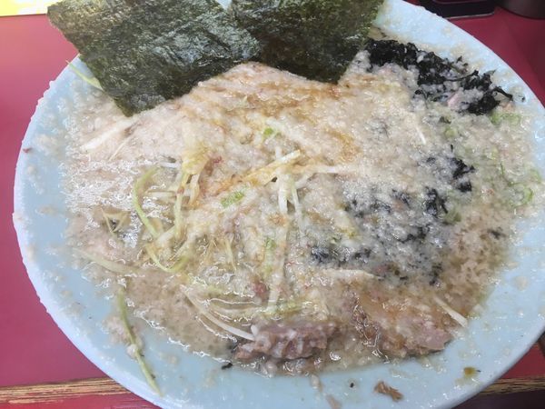 「岩のりラーメン 中盛り」@ラーメンショップ 牛久結束店の写真