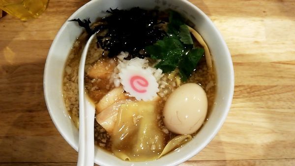 「ワハハ煮干特製そば 950円」@中華そば ムタヒロの写真