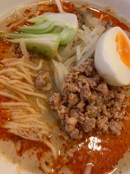 「担々麺」@かおたんラーメンえんとつ屋 南青山店の写真