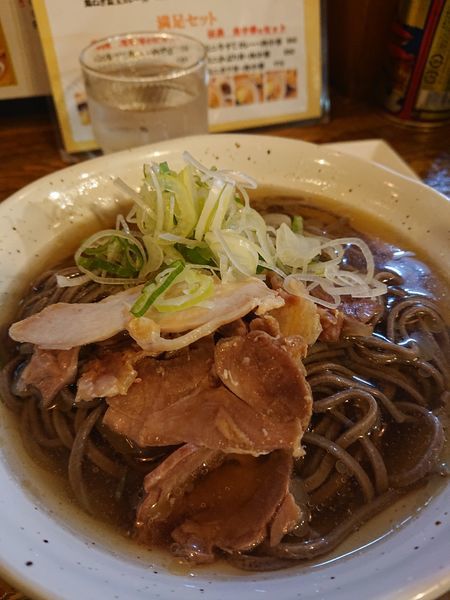 「山形肉そば 冷」@河北やの写真
