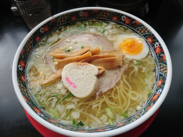 「味彩塩拉麺 750円」@函館麺厨房あじさい 本店の写真