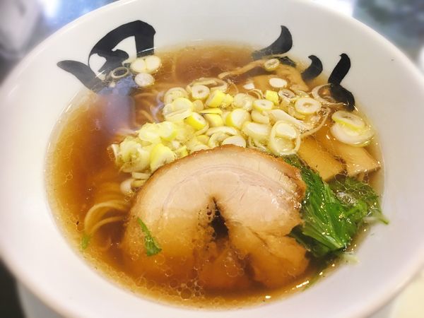 「秋刀魚だしらーめん(醤油)」@秋刀魚だし 黒船の写真