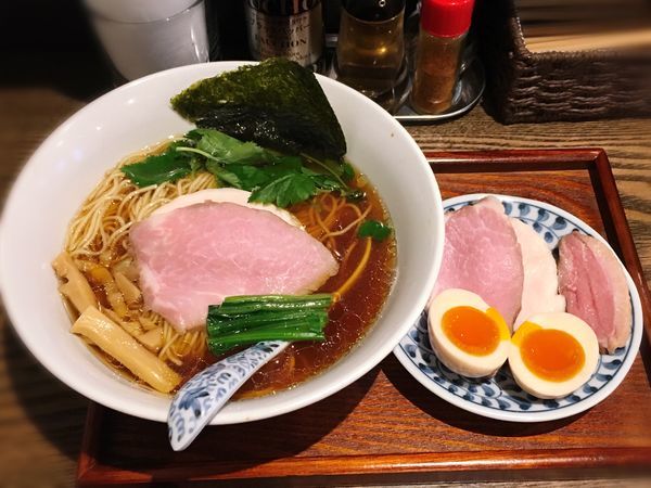 「Ra-men 濃口醤油 特製」@メンドコロ Kinariの写真