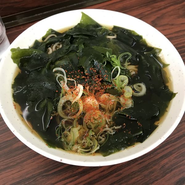 「わかめ（￥300）」@みよし庵の写真