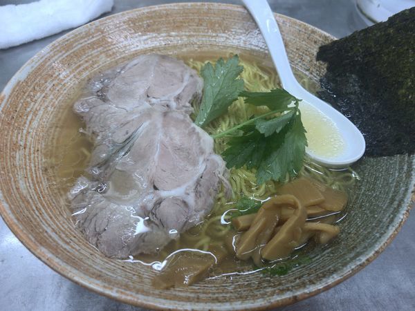 「【限定】火曜の塩ラーメン　出汁真河豚」@覆麺 智の写真