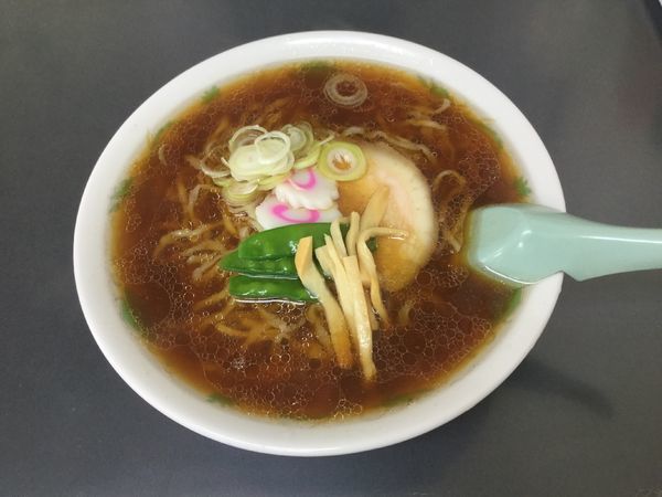 「中華そば(¥600)」@年貢町 茶釜食堂の写真