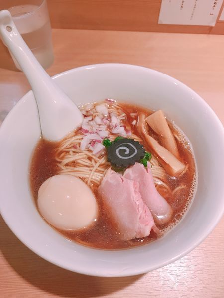 「味玉のどぐろそば」@らぁ麺 はやし田 新宿本店の写真