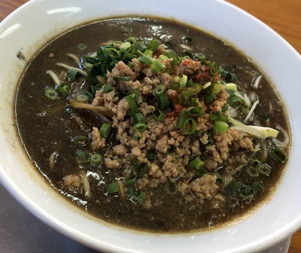 「限定　黒ゴマ担々麺」@栃木中華そば 神志の写真