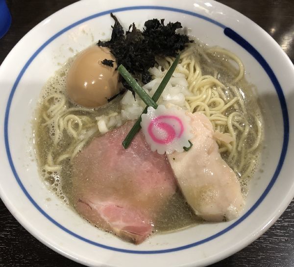 「味玉煮干しそば」@中華そば いづるの写真