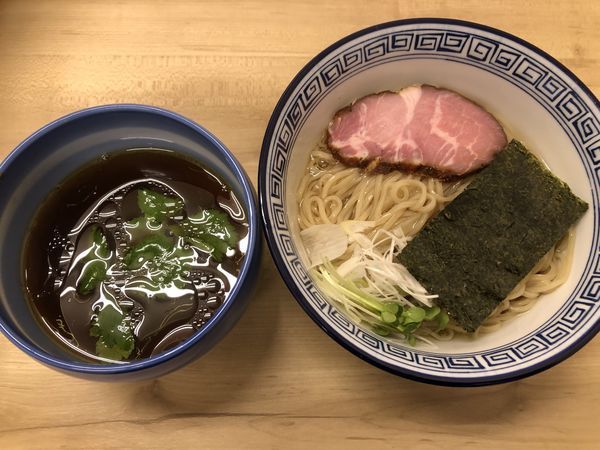 「【ぬるぬる】昆布水のあっさりつけ麺 醤油」@麺処 有彩の写真
