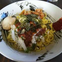 みそ油　（１．５玉）　＋味玉：ランチ限定サービス