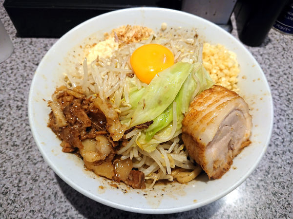 「汁なしそば」@ラーメン宮郎の写真