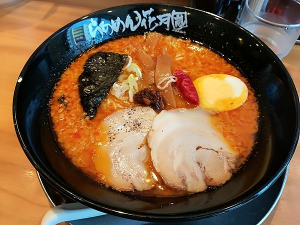 「5/24 嵐バリ辛ラーメン醤油800円」@らぁめん花月嵐 金沢八景店の写真