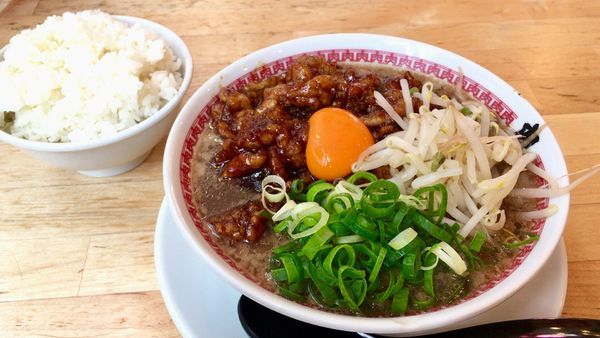 「肉汁麺 レベル2」@肉汁麺ススム 秋葉原本店の写真