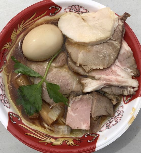 「【カネキッチンヌードル】 TOKYO地鶏醤油らぁめん」@中華蕎麦とみ田 冨田治PRESENTS 最強ラーメン祭2019 in 小山の写真